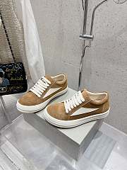 Rick Owens Green Leather Sneakers 02 - 4