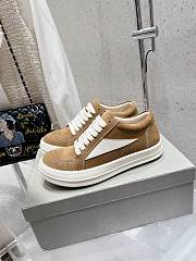 Rick Owens Green Leather Sneakers 02 - 2