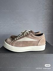 Rick Owens Brown Suede Sneakers - 5