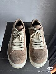 Rick Owens Brown Suede Sneakers - 2