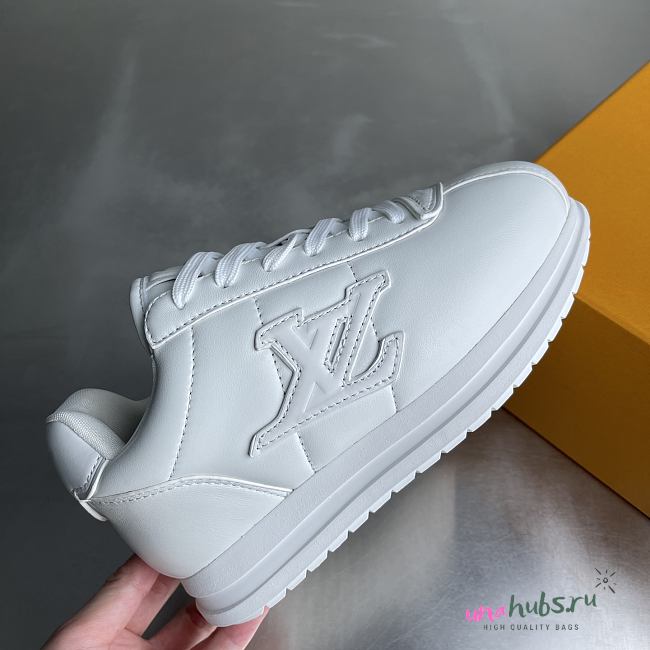 	 Louis Vuitton White BUTTERSOFT Sneaker - 1