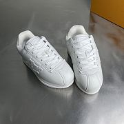 	 Louis Vuitton White BUTTERSOFT Sneaker - 6