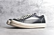 	 Rick Owens Black Leather Sneakers - 3