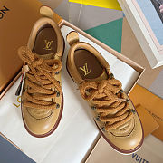 Louis Vuitton Brown Remix Derby Shoes - 3
