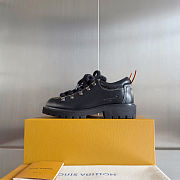 	 Louis Vuitton Black Remix Derby Shoes - 5
