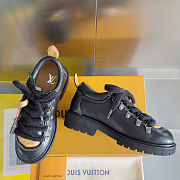 	 Louis Vuitton Black Remix Derby Shoes - 3