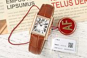 	 Cartier Tank Louis Cartier Brown Watch - 29.5x22mm - 1