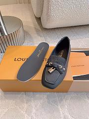 Louis Vuitton Black Flore Car Shoe - 3