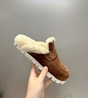 Miu Miu Suede mules Cocoa Brown - 6