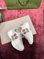 Gucci Rhyton Sneaker Ivory Wild Rose  - 2
