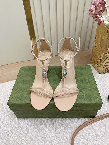 	 Gucci 9.5cm beige Heels