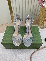 	 Gucci 9.5cm silver Heels - 1