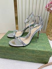 	 Gucci 9.5cm silver Heels - 3