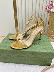 	 Gucci 9.5cm Gold Heels - 6