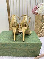 	 Gucci 9.5cm Gold Heels - 5