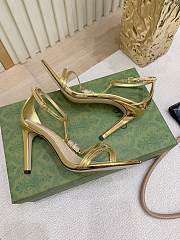 	 Gucci 9.5cm Gold Heels - 4