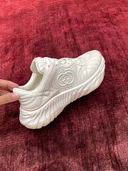 Gucci Interlocking G Leather Sneakers  - 2