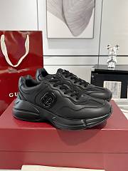 Gucci Rhyton Sneakers in Black - 1