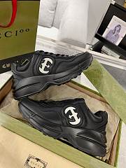 Gucci Rhyton Sneakers in Black With white logo - 6