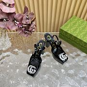 Gucci platform pump with Double G Black - 3