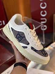 Gucci Re-Web GG Jacquard Sneaker White & Beige - 4