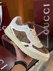 Gucci Re-Web GG Jacquard Sneaker White & Beige - 3