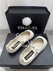 Chanel Mary Janes Black&White Flat Shoes - 2