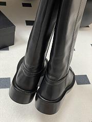 Chanel Interlocking CC Logo Riding High Boots - 3