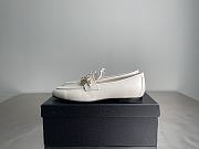 Chanel White Loafers  - 2