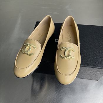 Chanel Beige Loafers