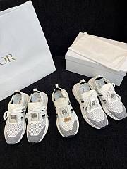Dior Run'n'Dior Sneaker Ecru Technical Mesh with Wool - 5