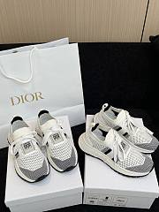 Dior Run'n'Dior Sneaker Ecru Technical Mesh with Wool - 4
