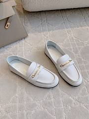 Dior Boy Loafer White Supple Calfskin - 3
