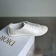 Dior Dioriviera Lucky Sneaker White Satin - 5