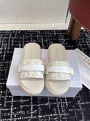 Dior Dioriviera Evolution Slide White Leather - 3
