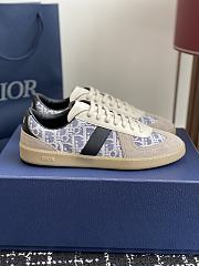 Dior Oblique Blue Sneakers  - 1
