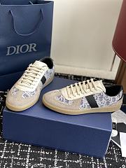 Dior Oblique Blue Sneakers  - 2