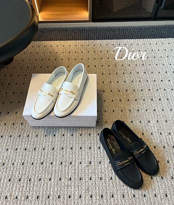 Dior Boy Loafer White Supple Calfskin