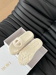 	 Dior Dioriviera D-Club Slide White Rubber - 2