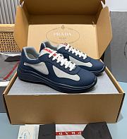 Prada America's Cup Soft rubber and bike fabric sneakers - 1