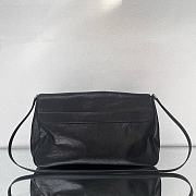 Balenciaga Grungy Shoulder Bag In Black - 42x 27x 9 cm - 4