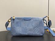 Louis Vuitton Pochette Accessories XL Blue Denim - 16.5 x 9 x 28 cm - 1