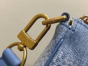 Louis Vuitton Pochette Accessories XL Blue Denim - 16.5 x 9 x 28 cm - 4