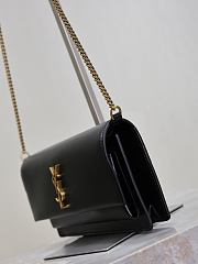 YSL Sunset Black Bag - 22x12x2cm - 2