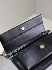 YSL Sunset Black Bag - 22x12x2cm - 4