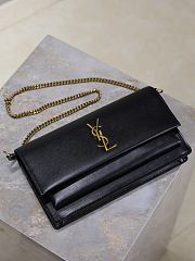 YSL Sunset Black Bag - 22x12x2cm - 5