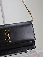 YSL Sunset Black Bag - 22x12x2cm - 6