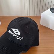 BALENCIAGA Logo-Embroidered Cotton-Twill Cap - 2