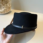 YSL Suede Black Hat - 4