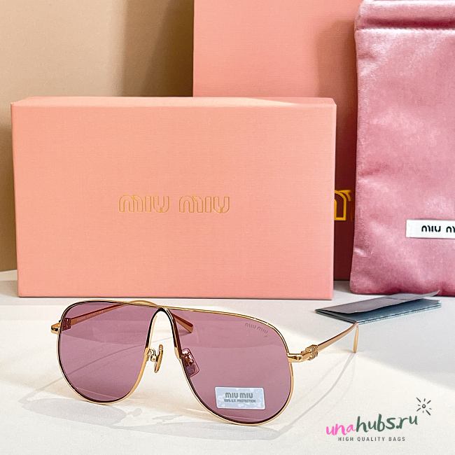 Miu Miu Mauve Lenses Miu Ombre Sunglasses  - 1